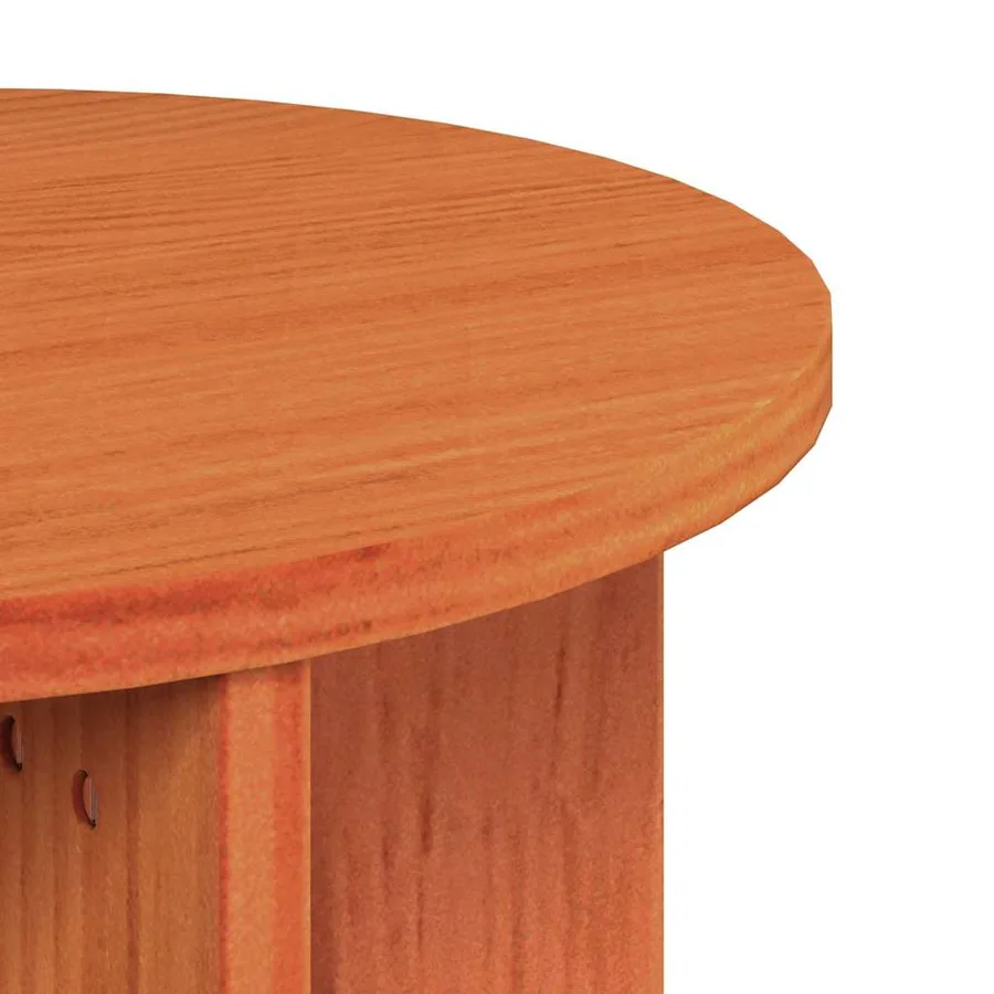 Table basse 2 pcs Brun cire - 7