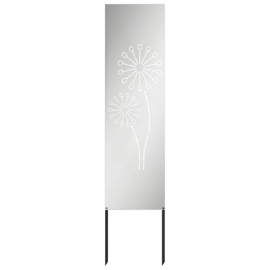 Écran de confidentialité de jardin Fretwork Argenté 32 x 140 cm - 2