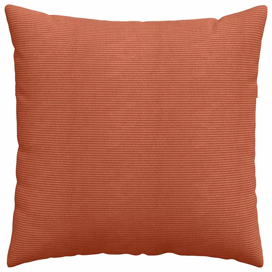 Coussins de canapé 2 pcs Rouge orange 80 x 80 cm - 6