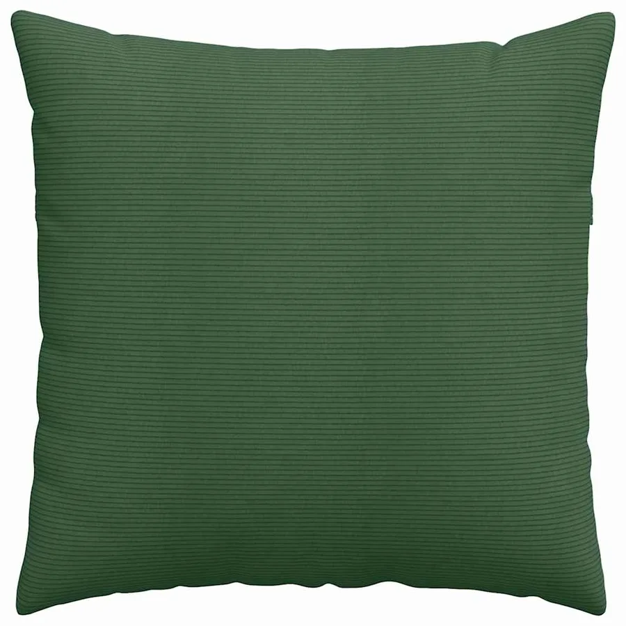 Coussins de canapé 2 pcs Vert foncé 80 x 80 cm - 6
