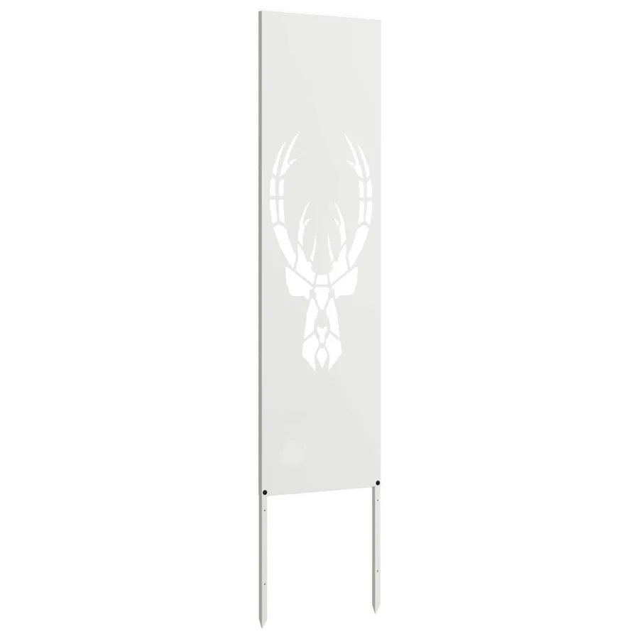 Écran de confidentialité de jardin Blanc 32 x 140 cm - 4