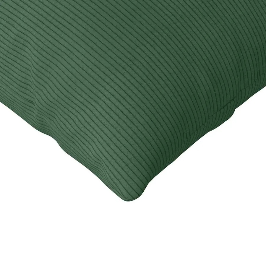 Coussins de canapé 2 pcs Vert foncé 200 x 40 cm - 7