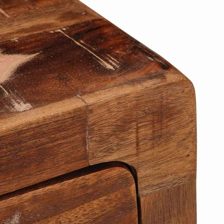 Cabinet de chevet mural avec tiroir Multicolore 40 x 30 x 36 cm - 8