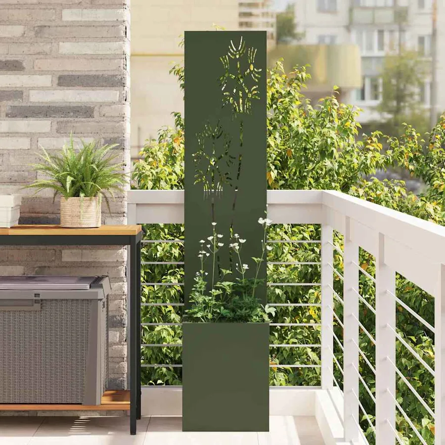 Écran de confidentialité de jardin Vert olive 32 x 150 cm
