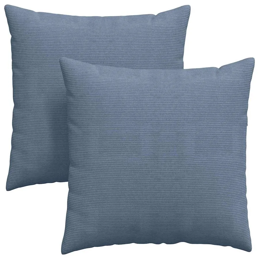Coussins de canapé 2 pcs Bleu 60 x 60 cm - 2
