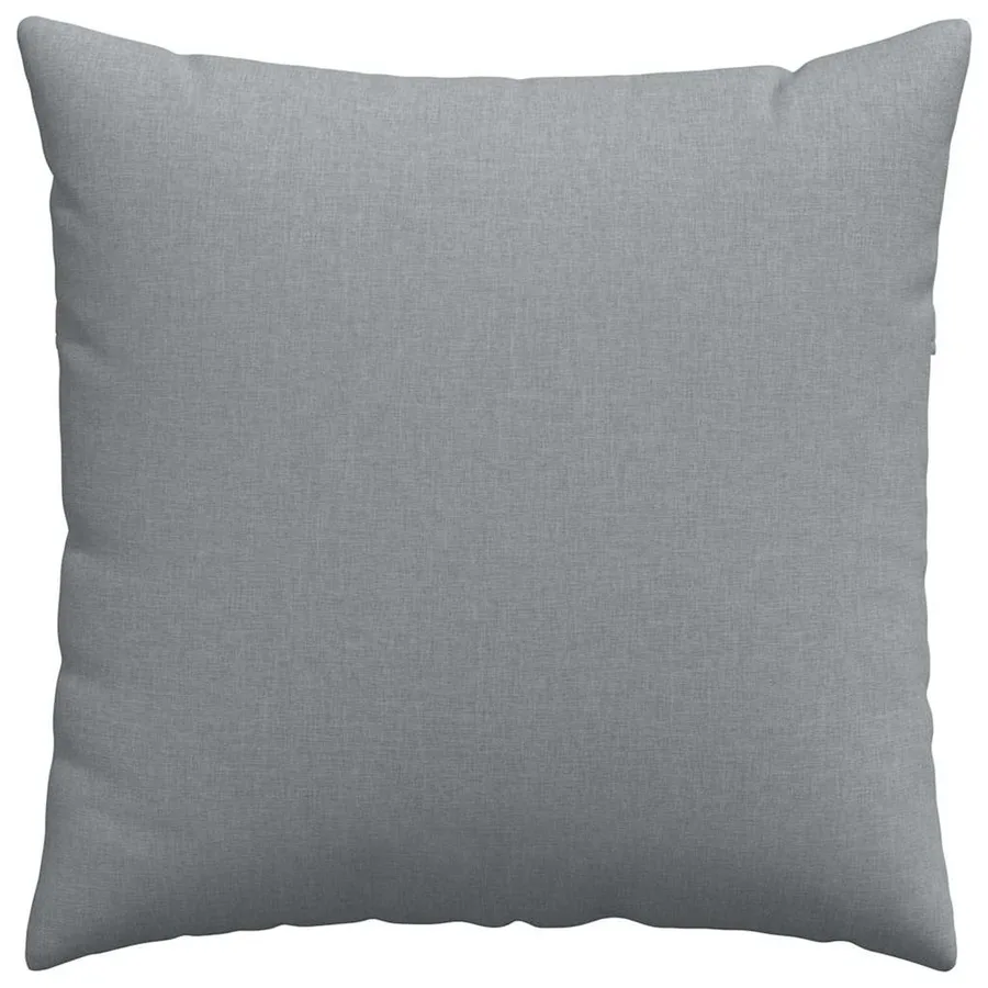 Coussins de canapé 2 pcs Gris clair 60 x 60 cm tissu - 6