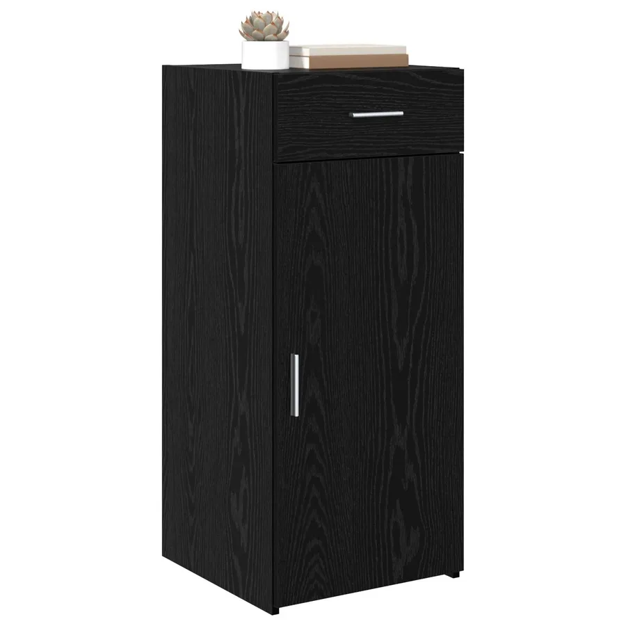 Armoire de rangement avec tiroir Chêne Noir 40 x 42,5 x 93 cm - 3