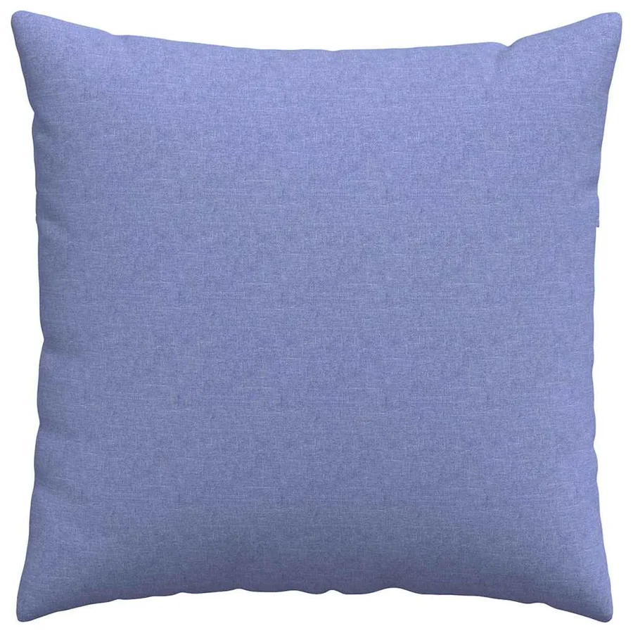 Coussins de canapé 2 pcs Bleu denim 80 x 80 cm tissu - 6