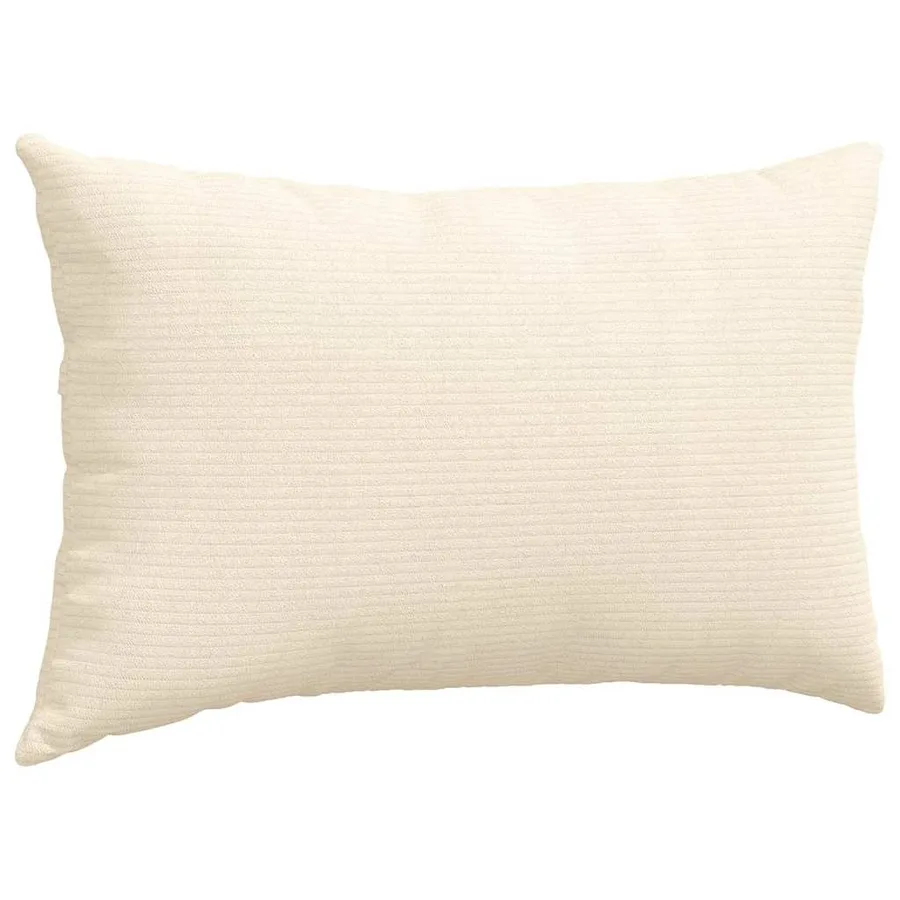 Coussins de canapé 2 pcs Crème 50 x 30 cm - 5