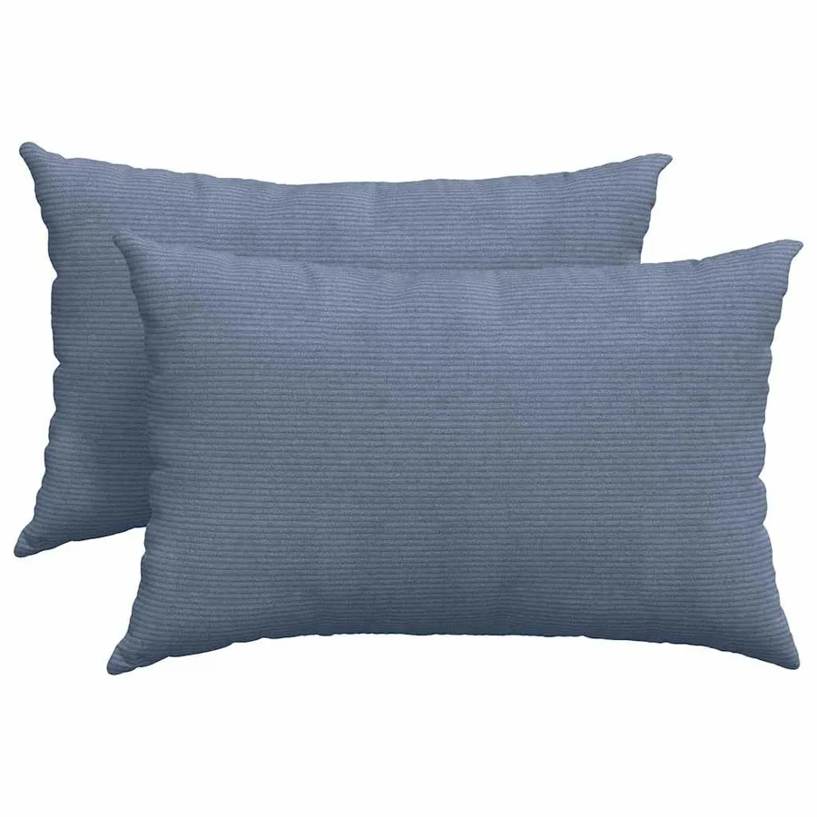 Coussins de canapé 2 pcs Bleu 60 x 40 cm - 2