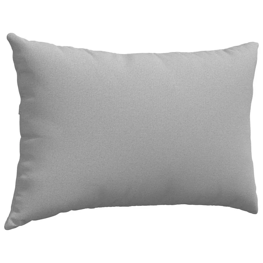 Coussins de canapé 2 pcs Gris nuage 60 x 40 cm tissu - 5
