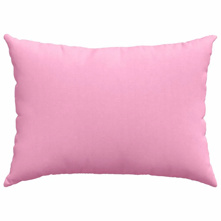 Coussins de canapé 2 pcs Rose 70 x 50 cm tissu - 6