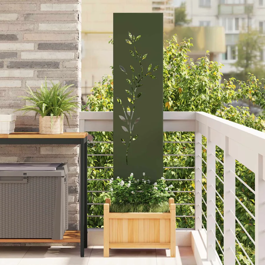 Écran de confidentialité de jardin Vert olive 32 x 140 cm