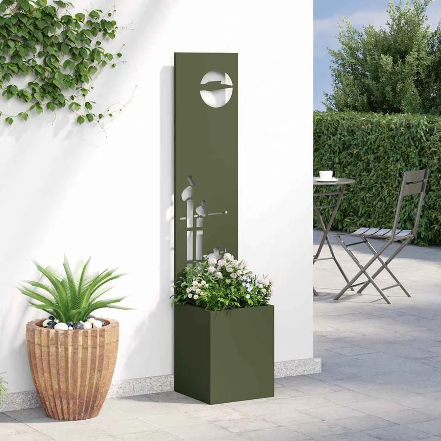 Écran de confidentialité de jardin Vert olive 32 x 150 cm - 4