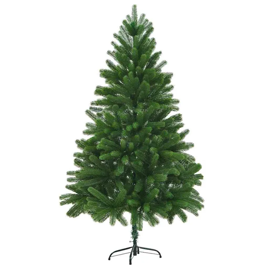 Sapin de Noël avec 300 LED avec support Vert 180 cm PE - 6