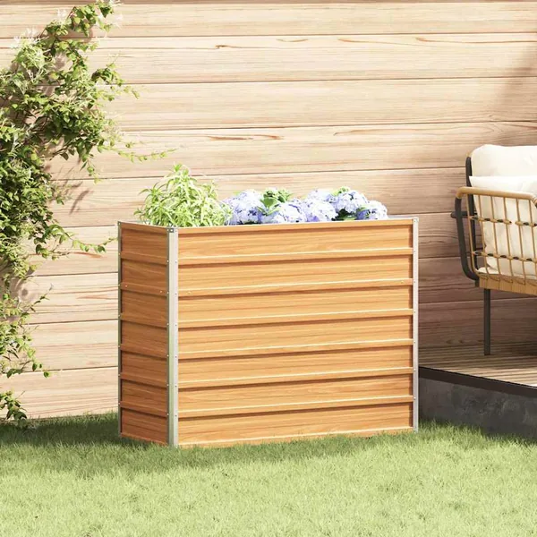 Jardinière surélevée Marron Clair 100 x 40 x 77 cm