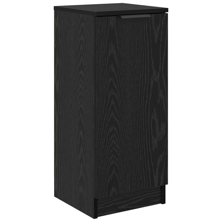 Buffet Chêne noir 30 x 30 x 70 cm Bois d'ingénierie - 2
