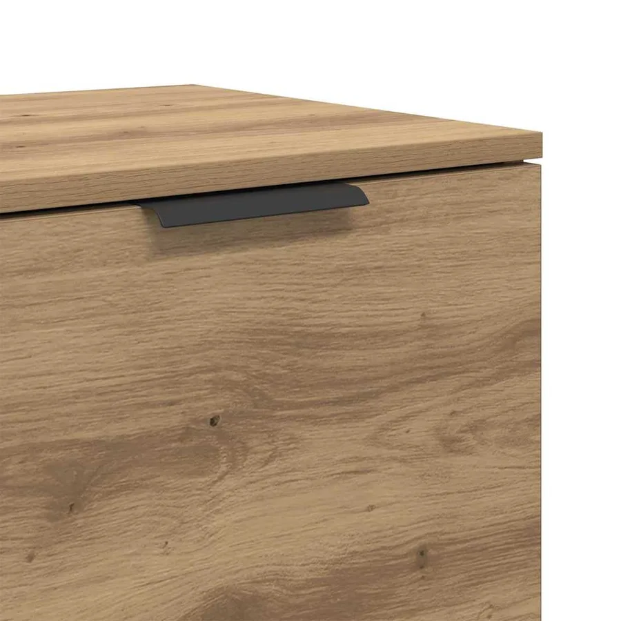 Armoire de lit 2 pc Chêne artisanal 40 x 39 x 40cm - 11