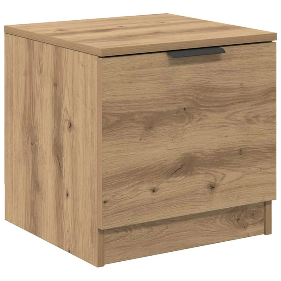 Armoire de lit 2 pc Chêne artisanal 40 x 39 x 40cm - 6