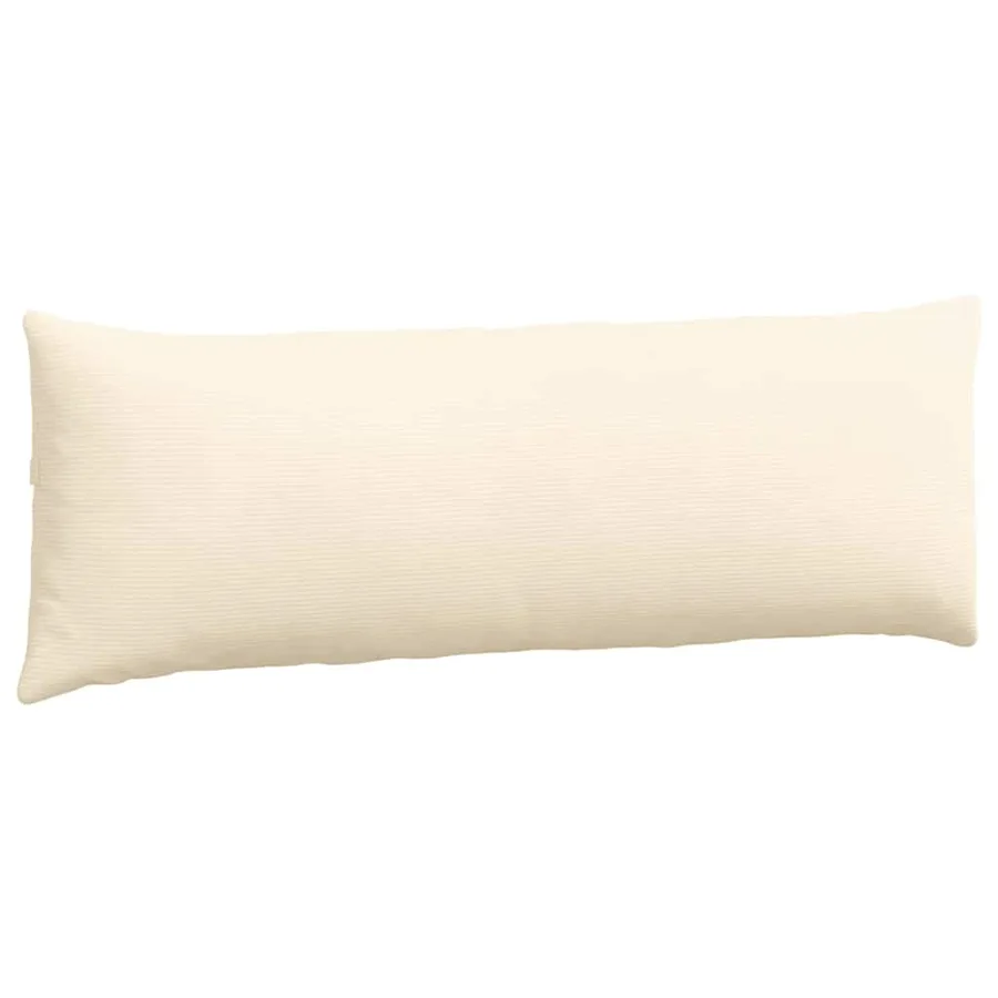 Coussins de canapé 2 pcs Crème 120 x 40 cm - 5
