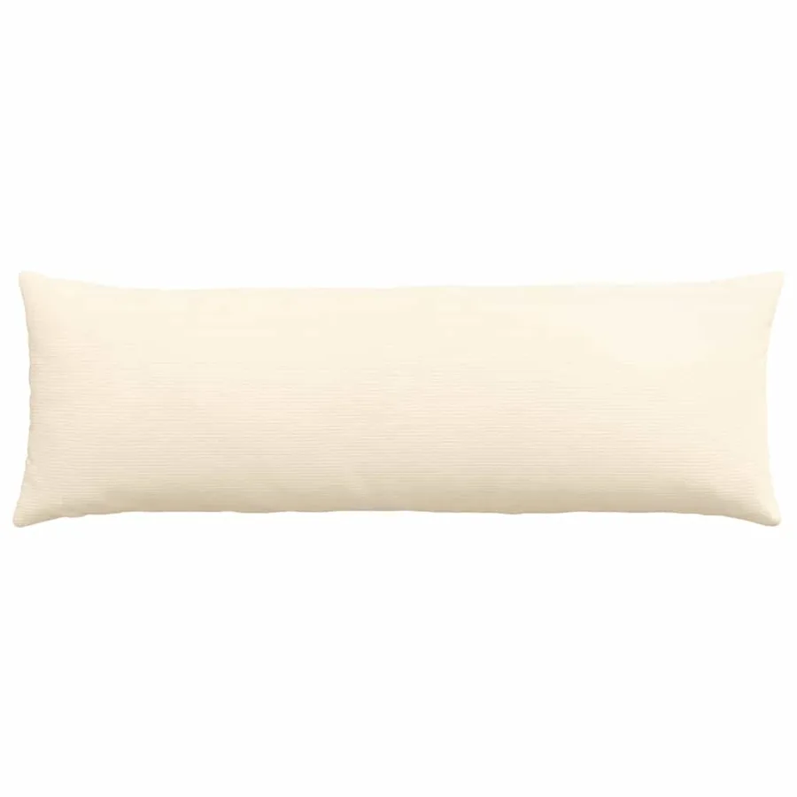 Coussins de canapé 2 pcs Crème 120 x 40 cm - 6