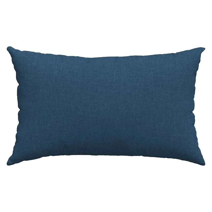 Coussins de canapé 2 pcs Bleu 50 x 30 cm tissu - 6
