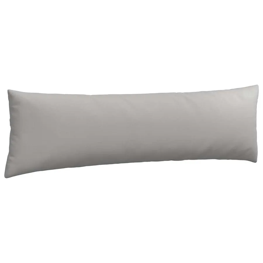 Coussins de canapé 2 pcs Gris nuage 145 x 40 cm tissu - 5