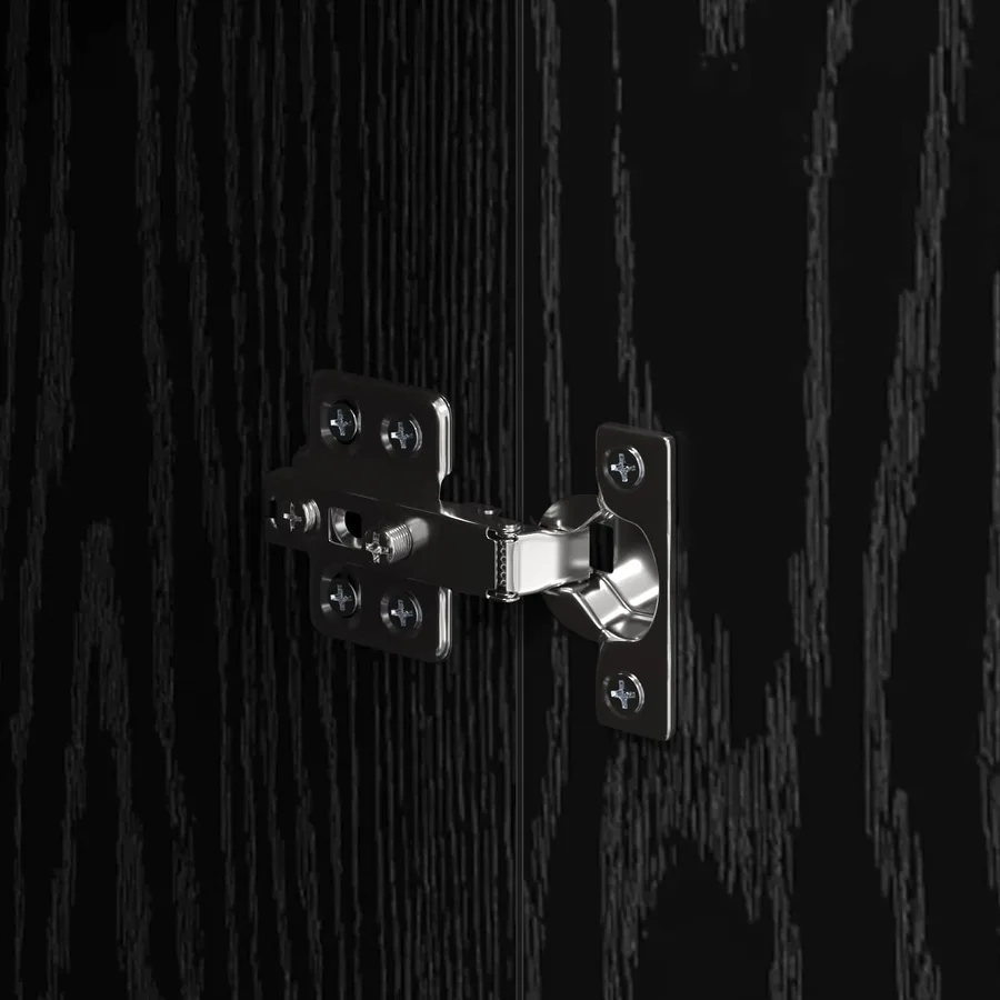 Buffet avec tiroir Chêne noir 60 x 30 x 70 cm Bois d'ingénierie - 11