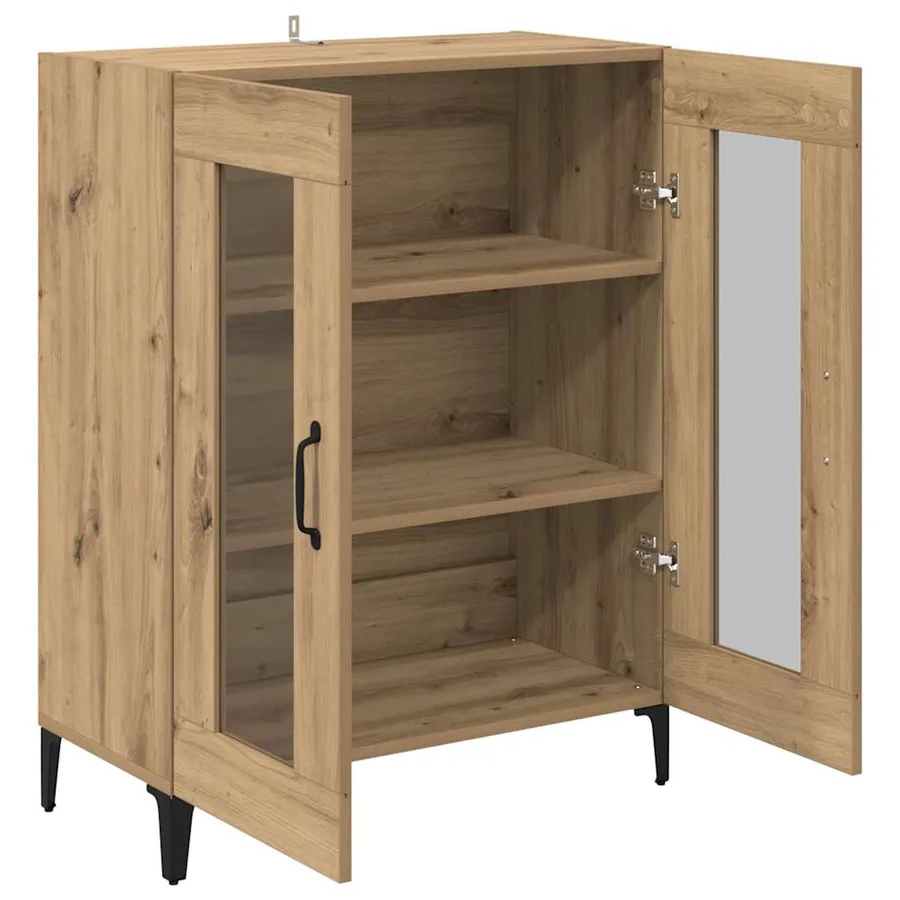Buffet Chêne artisanal 69,5 x 34 x 90 cm - 5