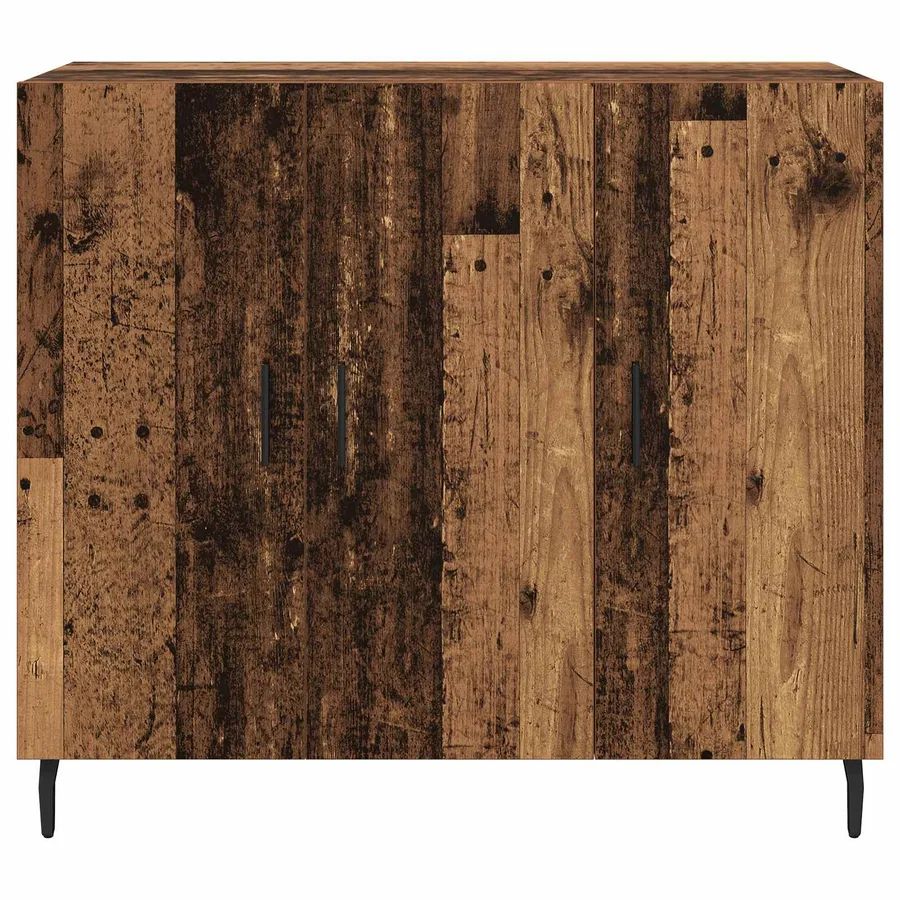 Buffet Bois ancien 90 x 34 x 80 cm Bois d'ingénierie - 6