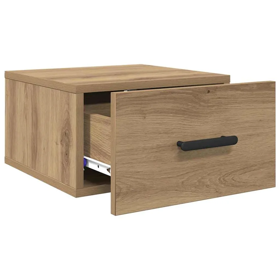 Cabinet de chevet 2 pc 35 x 35 x 20 cm Bois d'ingénierie - 5