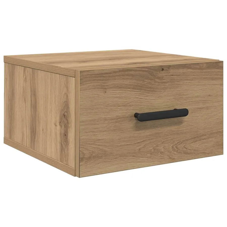 Cabinet de chevet 2 pc 35 x 35 x 20 cm Bois d'ingénierie - 6