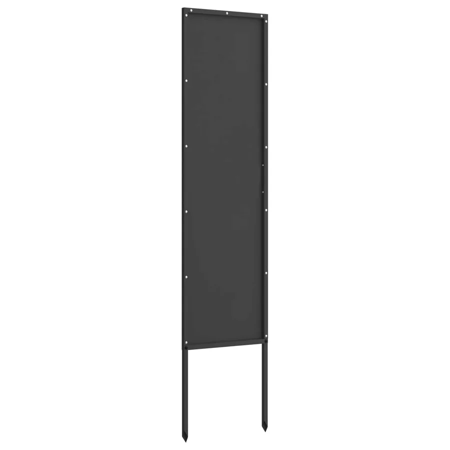 Écran de confidentialité de jardin Fretwork Noir 32 x 140 cm - 5