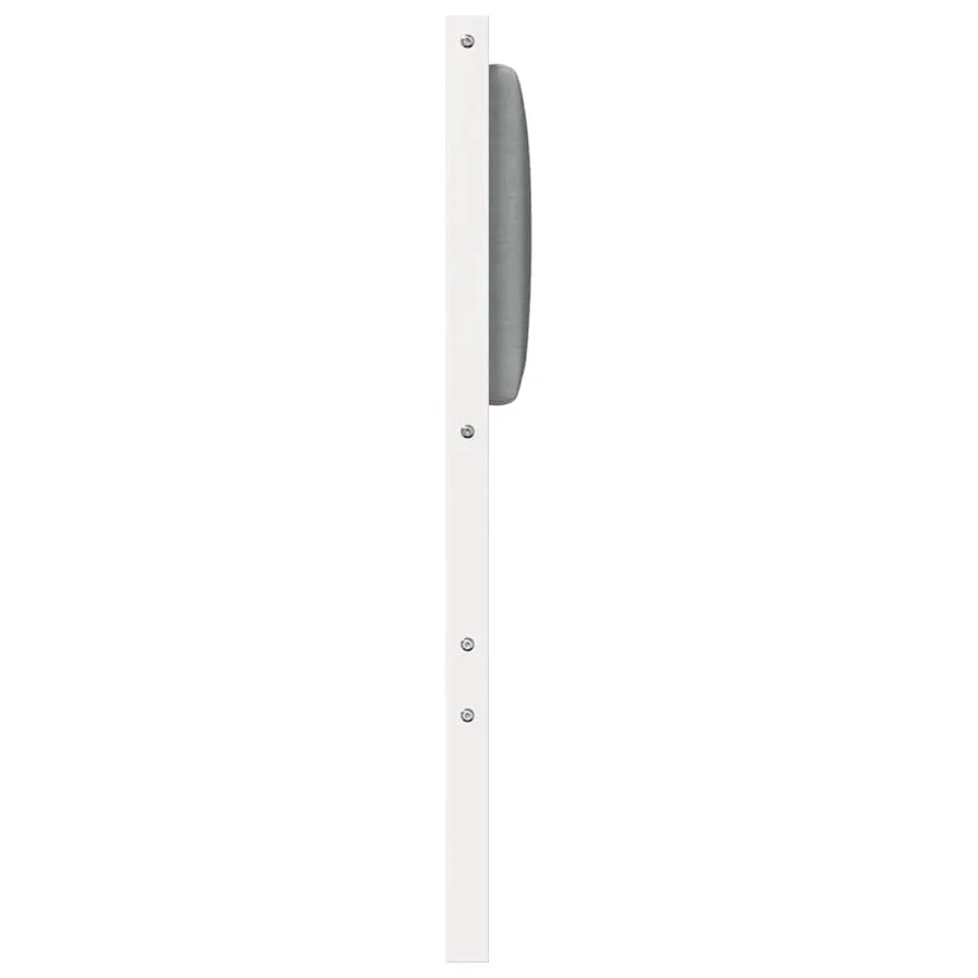 Tête de lit Autre Blanc 120 cm Bois massif en pin - 5
