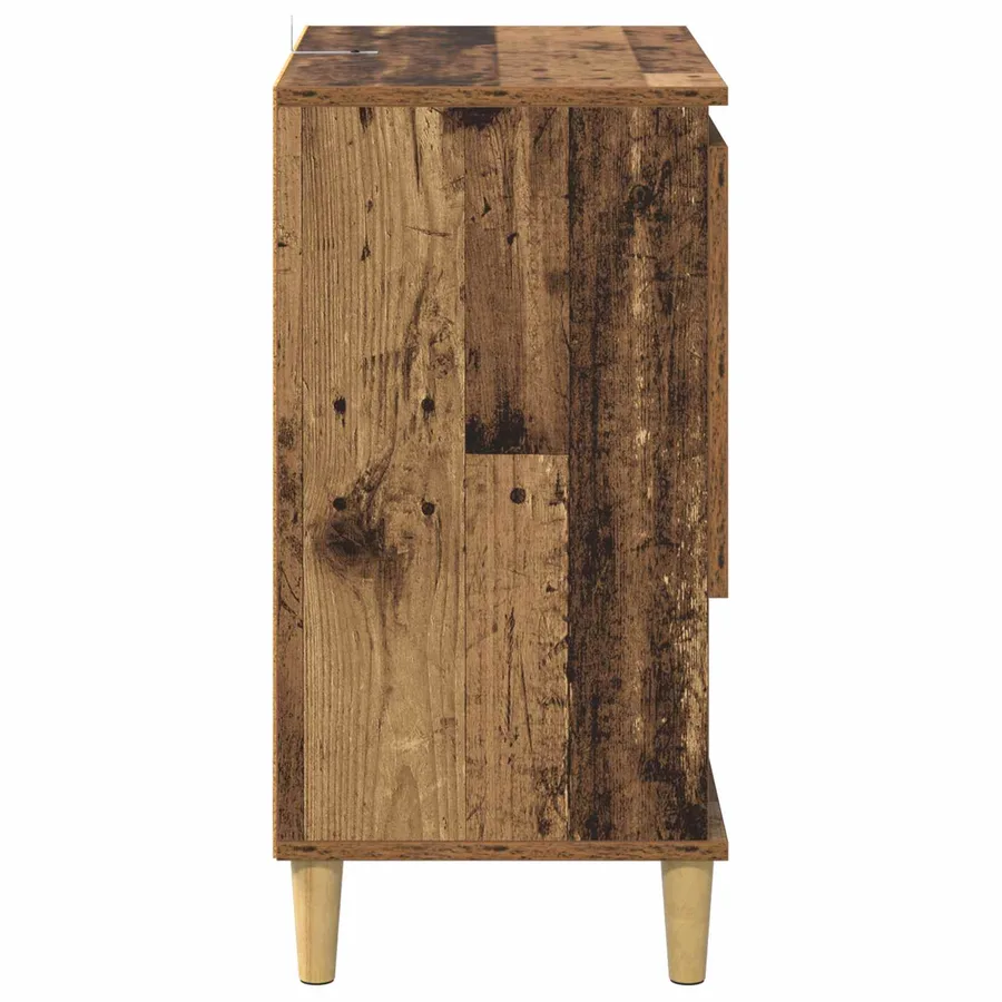 Buffet Bois ancien 35 x 60 x 70 cm Bois d'ingénierie - 7