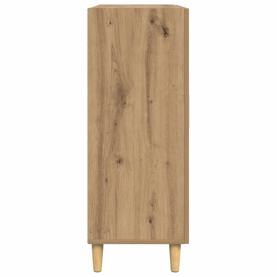Buffet Chêne artisanal 34 x 69,5 x 90 cm Bois d'ingénierie - 7
