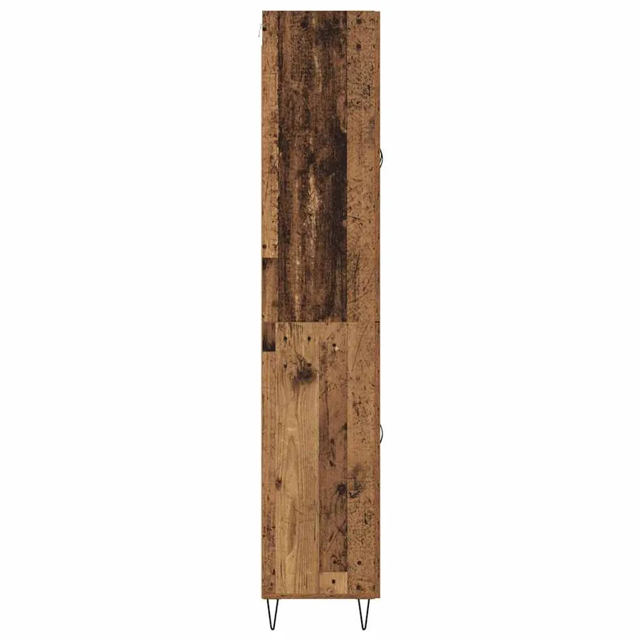 Haut Armoire Bois Ancien 69,5 x 34 x 90 cm Bois d'ingénierie - 9