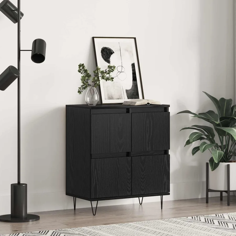 Buffet Chêne noir 60 x 35 x 70 cm