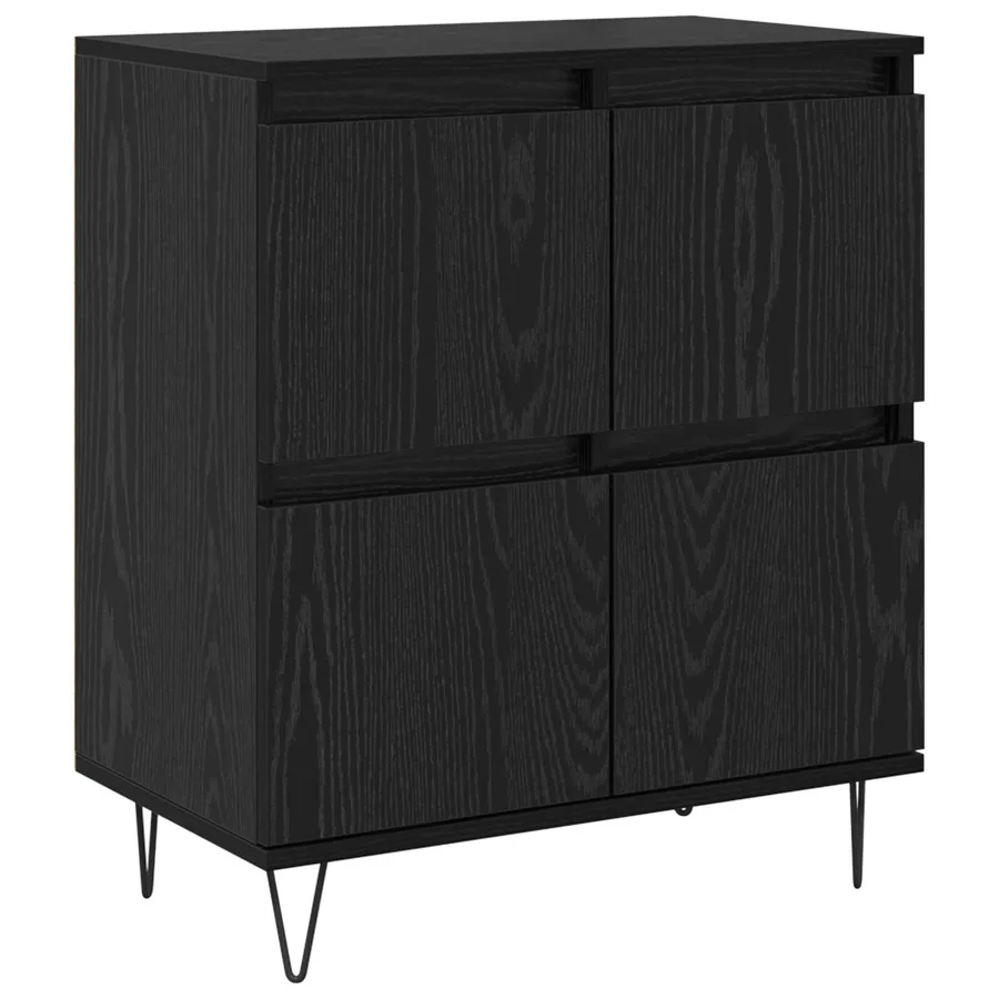 Buffet Chêne noir 60 x 35 x 70 cm - 2