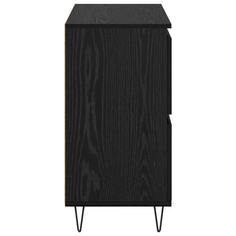 Buffet Chêne noir 60 x 35 x 70 cm - 7