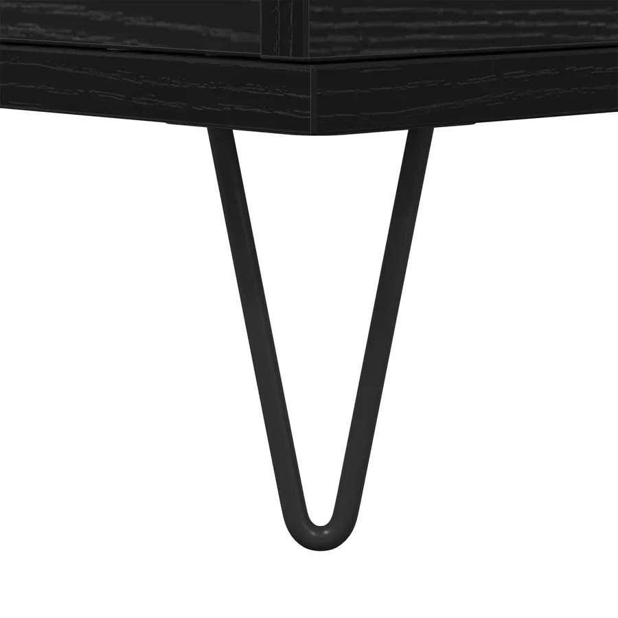Buffet Chêne noir 60 x 35 x 70 cm - 8