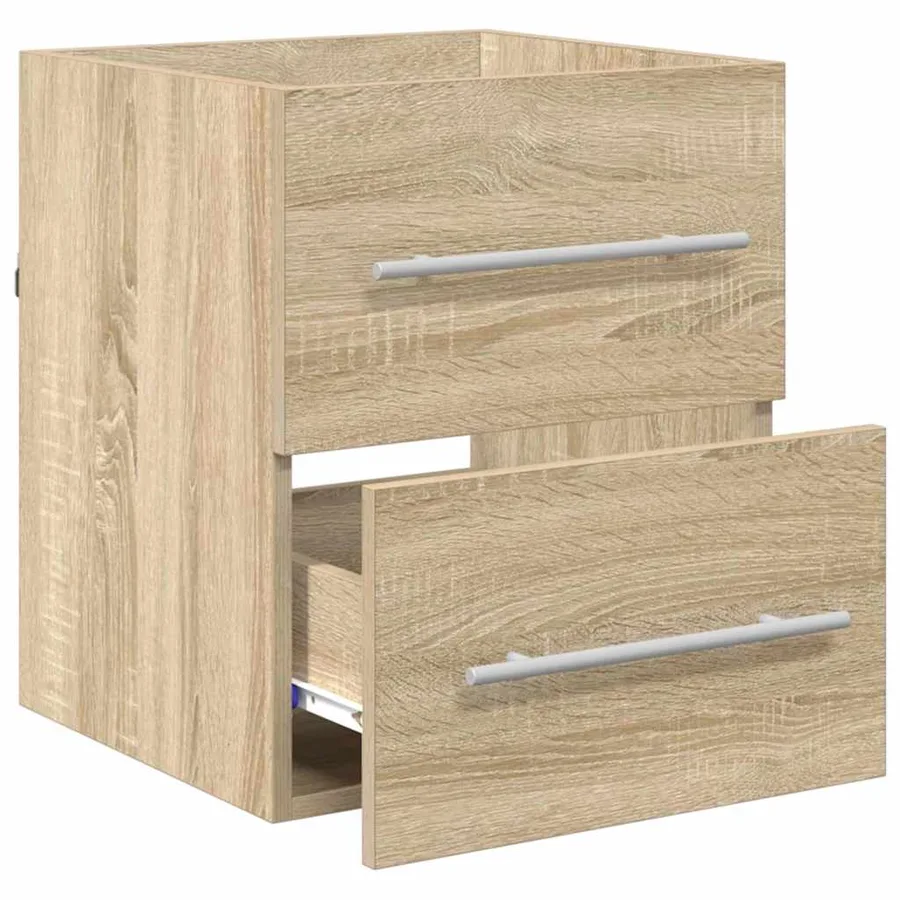 Armoire d'évier avec tiroir Chêne Sonoma 38,5 x 41 x 48 cm - 5