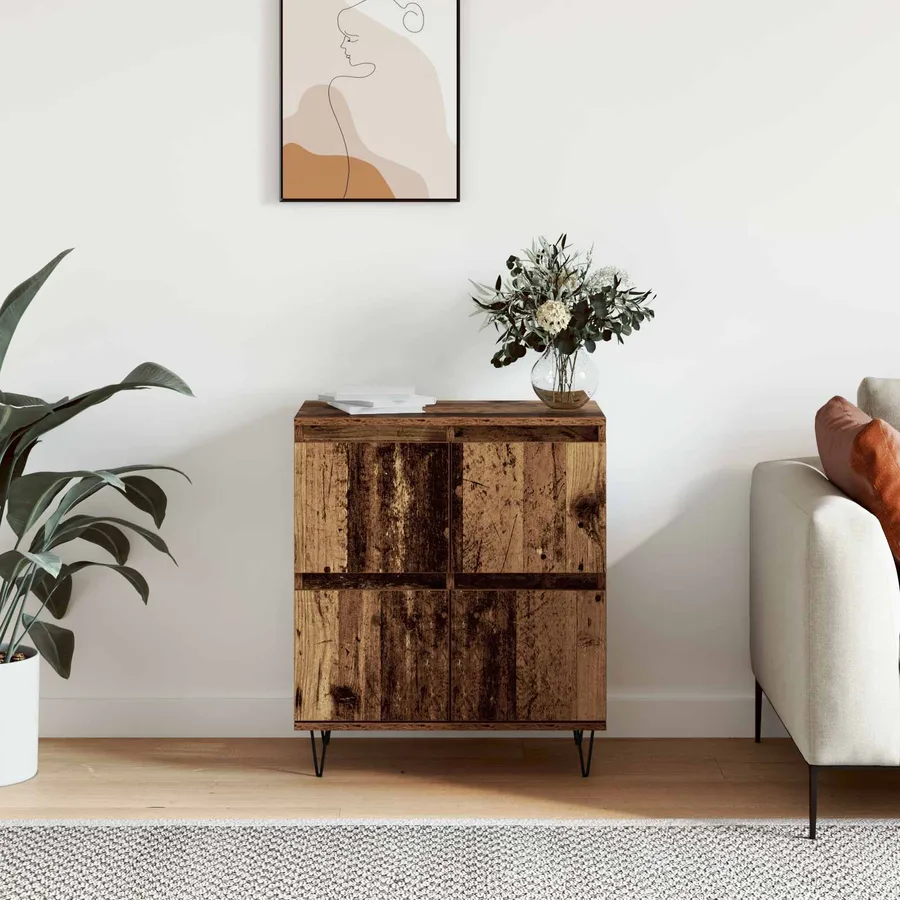Buffet Bois ancien 60 x 35 x 70 cm - 4