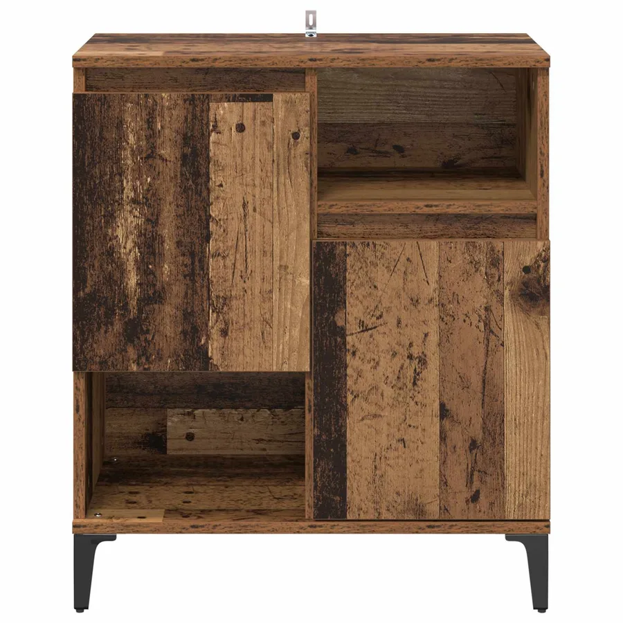 Buffet Bois ancien 60 x 35 x 70 cm Bois d'ingénierie - 6