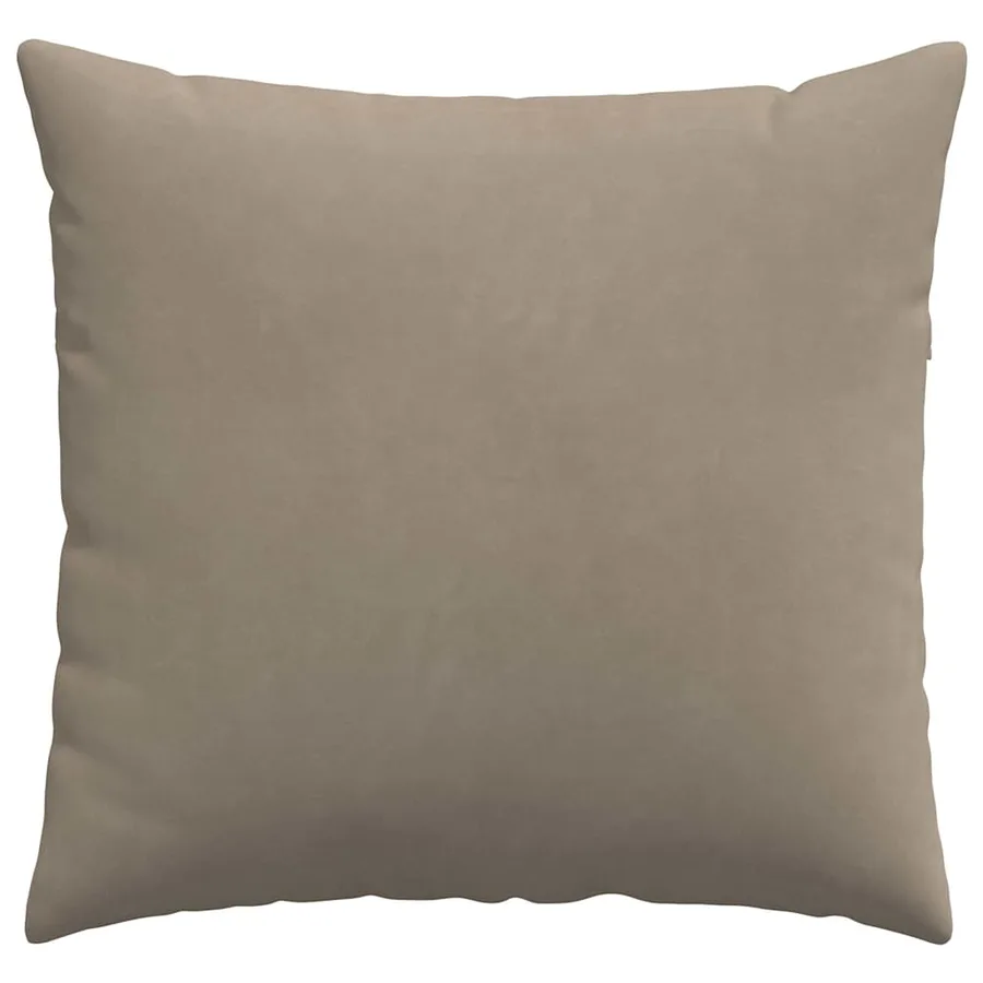 Coussins de canapé 2 pcs Taupe 50 x 50 cm tissu - 6