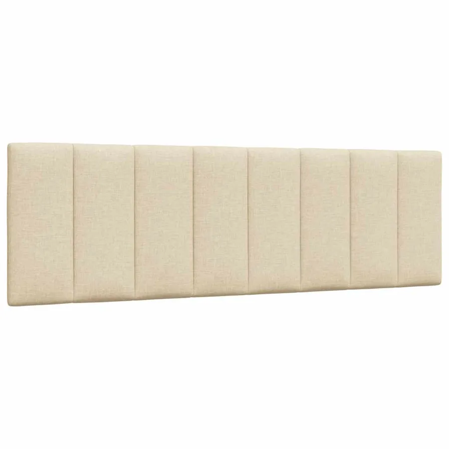 Lit avec matelas Hanko crème 160x200 cm tissu - 9