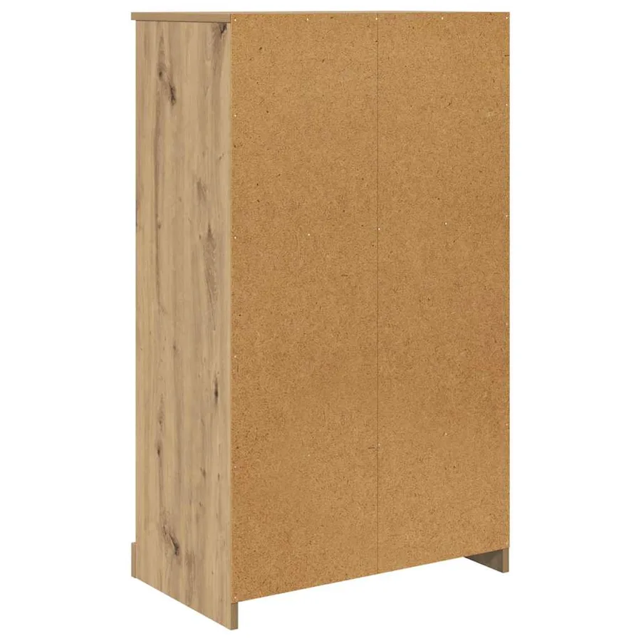 Haut Armoire 3 pcs Chêne artisanal 132 x 35,5 x 103,5 cm - 11