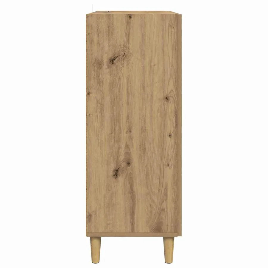 Buffet Chêne artisanal 70 x 34 x 90 cm Bois d'ingénierie - 7