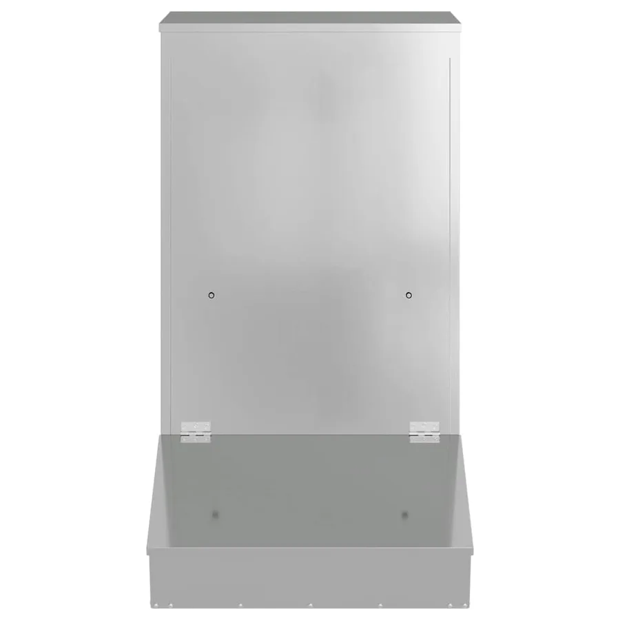 Distributeur de porcs Argent 82 x 51 x 91,5 cm Acier galvanisé - 4