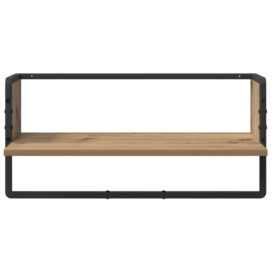 Ensemble d'étagères murales Montage mural 6 pcs Chêne artisanal - 11